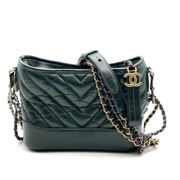 Сумка Chanel Gabrielle S, 20 см x 7 см x 16 см, элегантный дизайн для повседневного и вечернего образа
