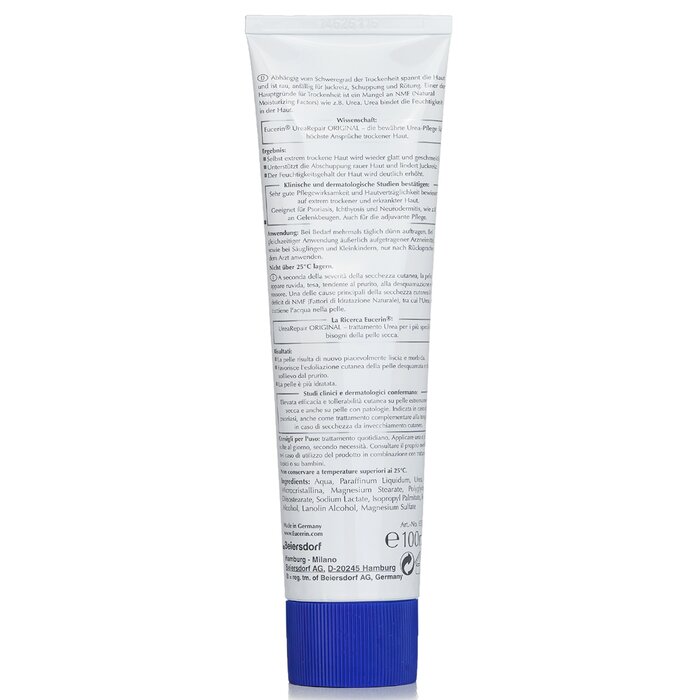 Крем Eucerin UreaRepair Original с 10% мочевины для сухой кожи, 100 мл