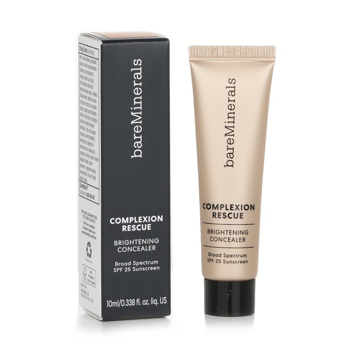 Консилер для лица BareMinerals с кофеином и гиалуроновой кислотой, SPF 25, 10 мл