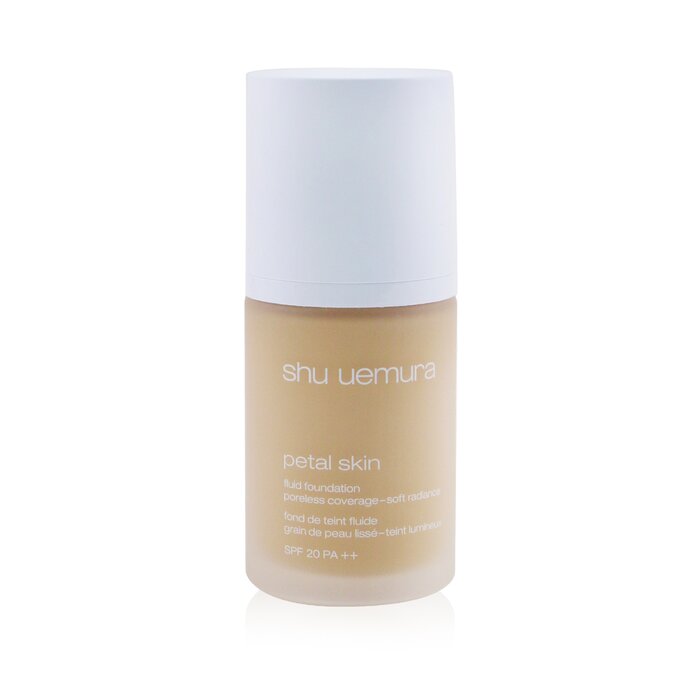 Флюид для лица с SPF 20 Petal Skin от Shu Uemura, 30 мл – легкое покрытие, матовый финиш, увлажнение.