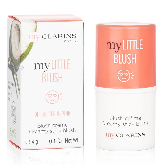 Кремовые румяна с кокосовым маслом для лица My Clarins My Little Blush, 4 г