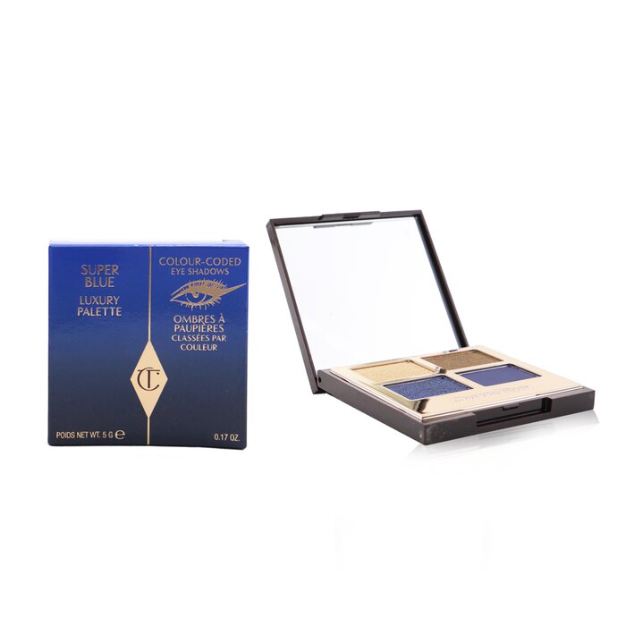 Палитра теней для век Charlotte Tilbury с 4 оттенками, для создания образов, 5 г
