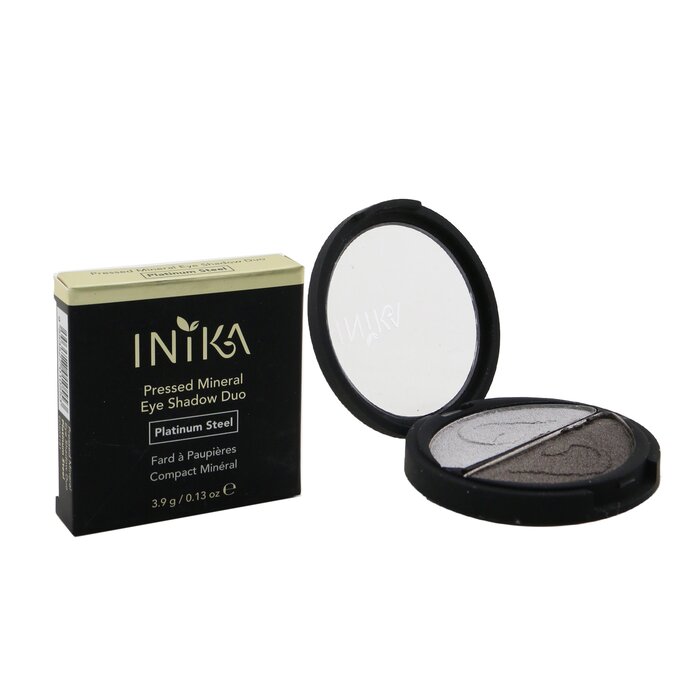 Минеральные тени для век INIKA Organic, дуэт оттенков, 3.9 г