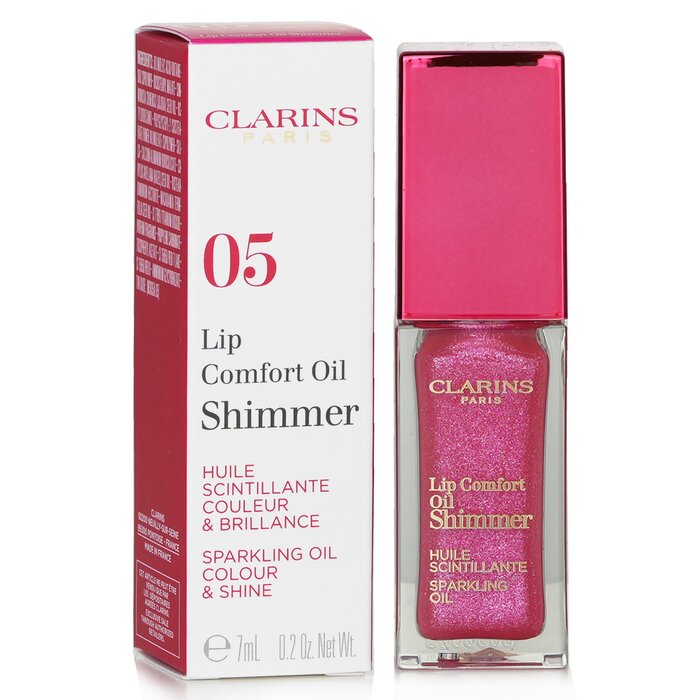 Масло для губ с блеском Clarins Lip Comfort Oil Shimmer, 7 мл