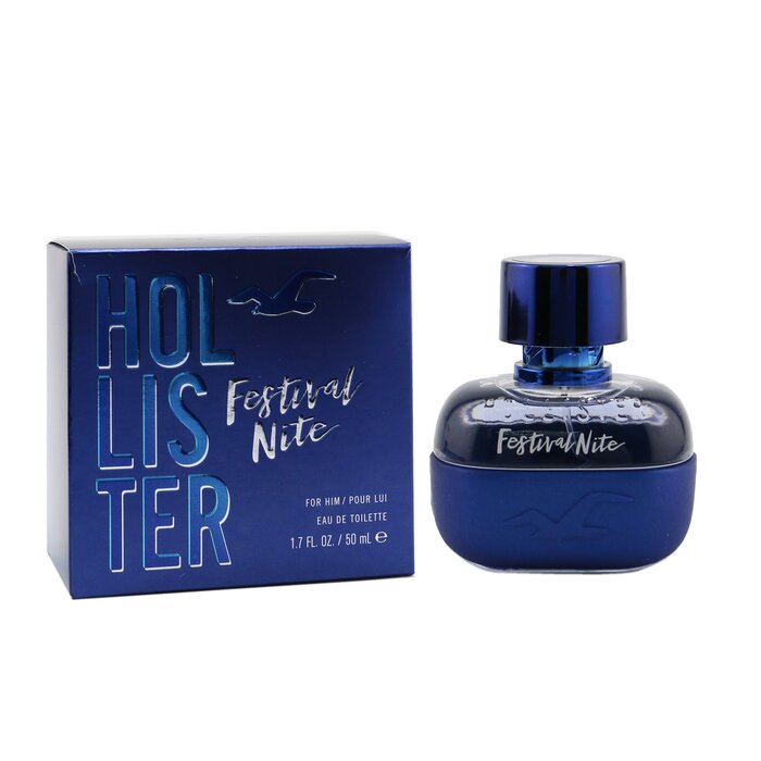 Hollister Festival Nite туалетная вода 50 мл — фужерный аромат с яблоком и амброксаном для мужчин