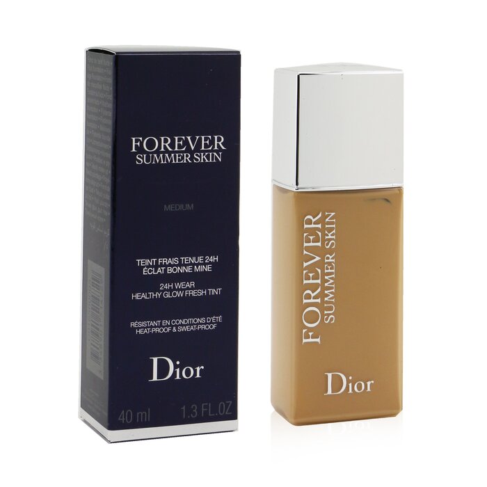 Тональный крем Dior Forever Summer Skin для лица с увлажнением и защитой, оттенок Fair Light, 40 мл