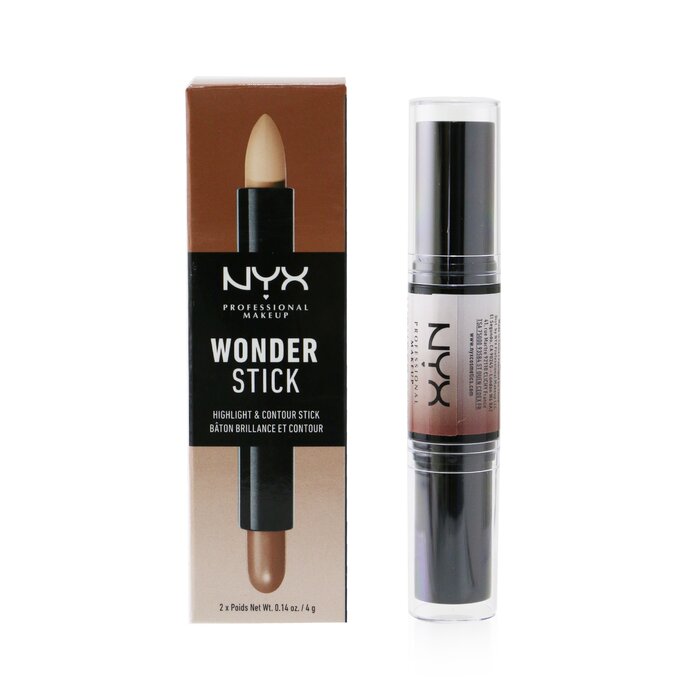 Кремовый контурирующий стик с хайлайтером для лица NYX Wonder Stick 4 г