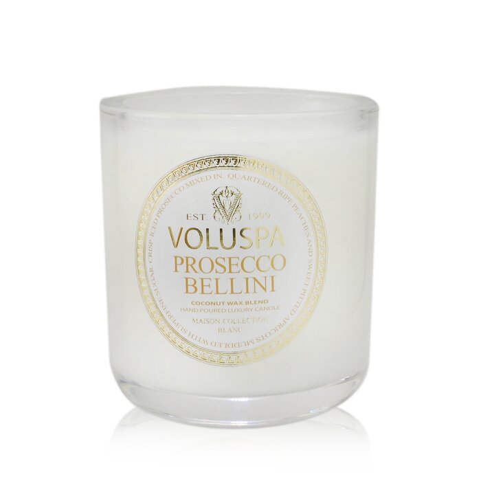 Свеча Voluspa Maison Votive с ароматом Prosecco Bellini, кокосовый воск, 85 г