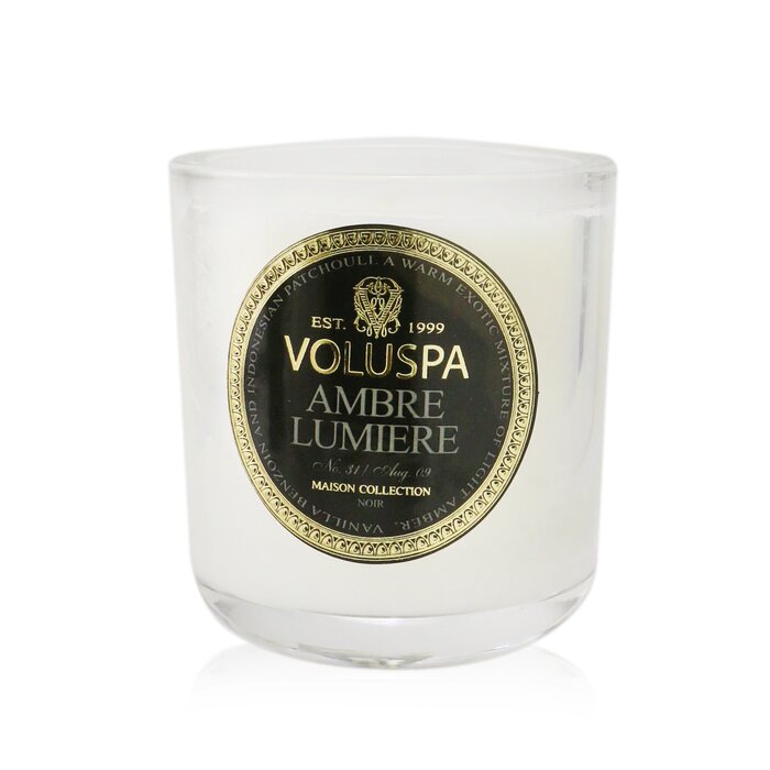 Свеча ароматическая Voluspa с ароматом амбре 85 г