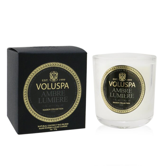 Свеча ароматическая Voluspa с ароматом амбре 85 г