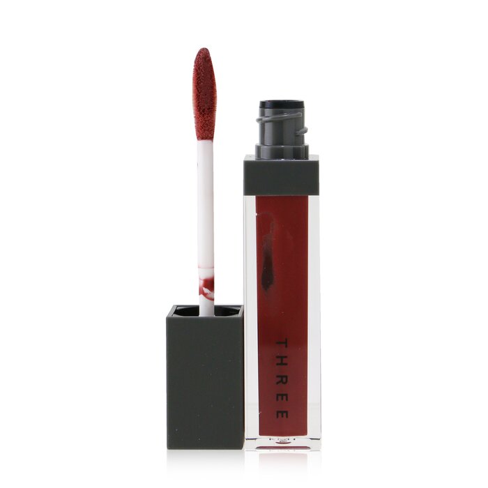 Помада для губ THREE Lyrical Lip Bloom с растительными маслами, матовая, 6 г