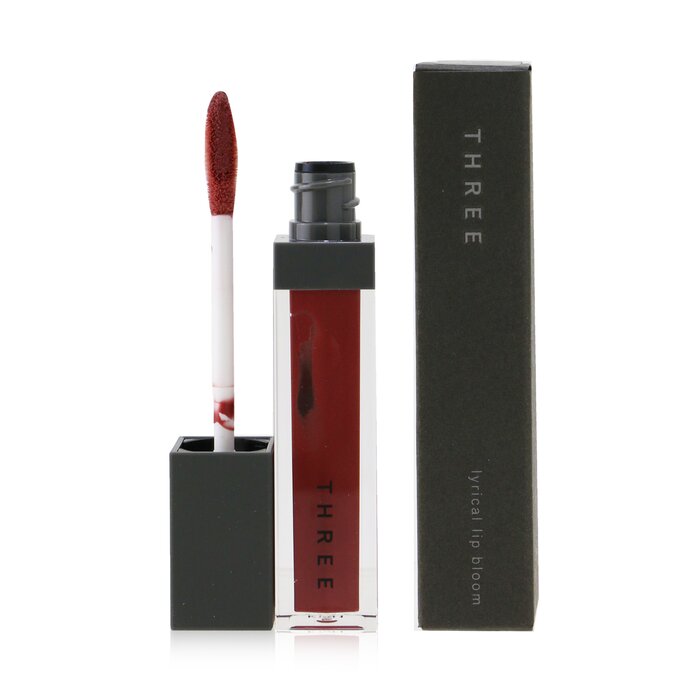 Помада для губ THREE Lyrical Lip Bloom с растительными маслами, матовая, 6 г