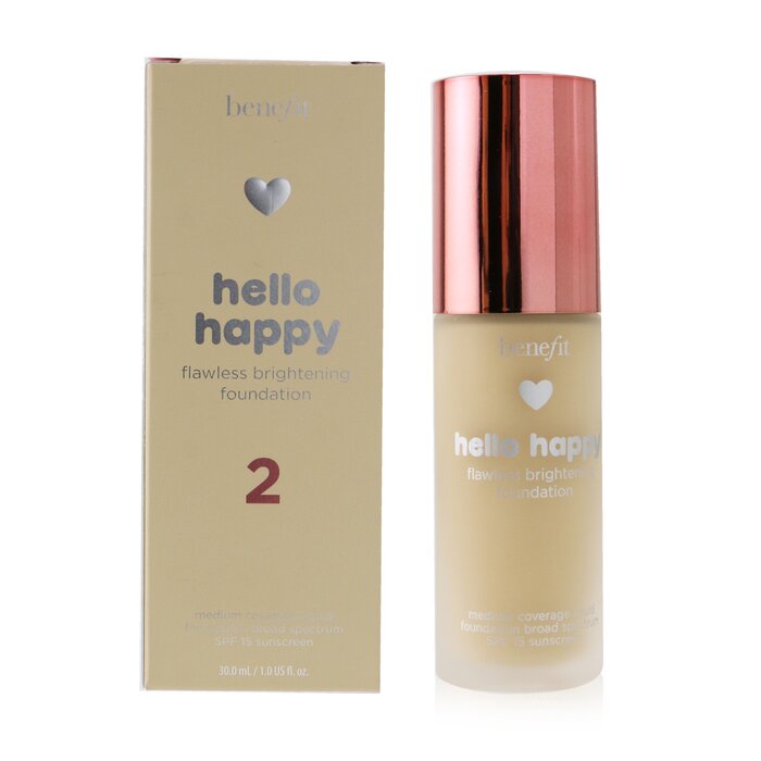 Тональный крем Hello Happy с гиалуроновой кислотой для сияния кожи, 30 мл