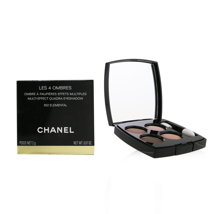 Палитра теней для век Chanel Les 4 Ombres, 4 универсальных оттенка, 2 г
