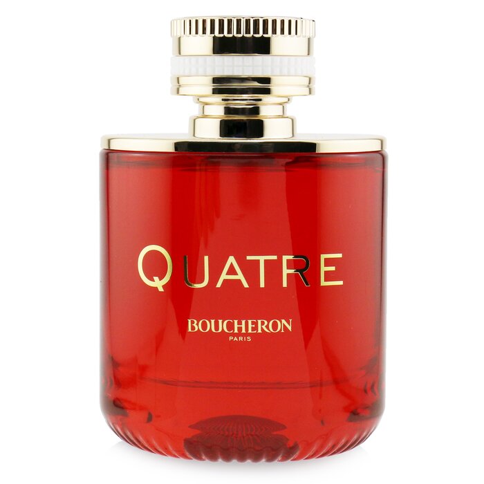 Boucheron Quatre En Rouge туалетная вода, 50 мл — фруктово-шипровый аромат для женщин с нотами яблока, розы и пачули