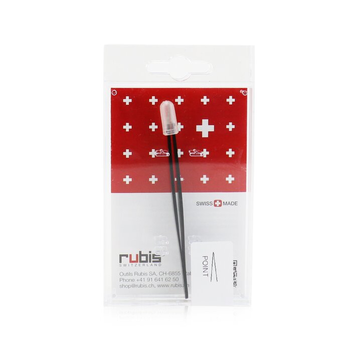 Пинцет Rubis Pointer для ухода за кожей и оформления бровей, розовый