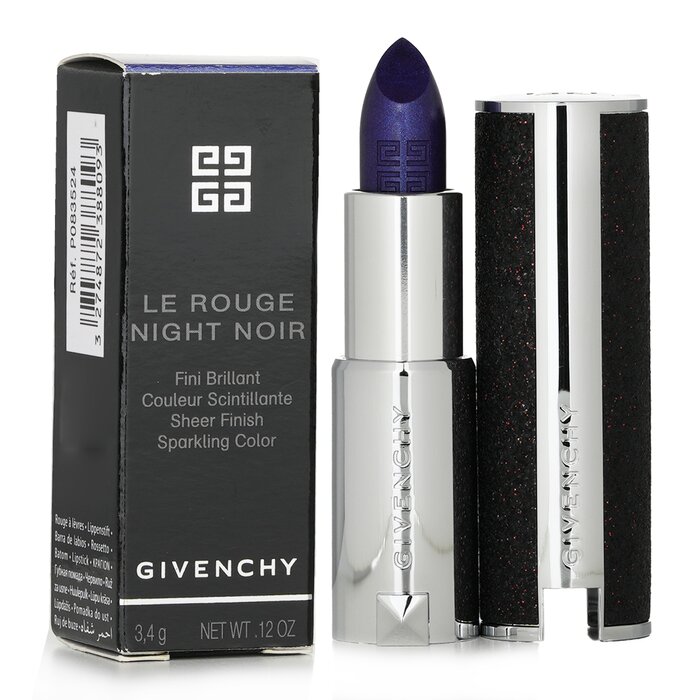 Помада для губ Givenchy Le Rouge Night Noir с гиалуроновой кислотой, 3.4 г