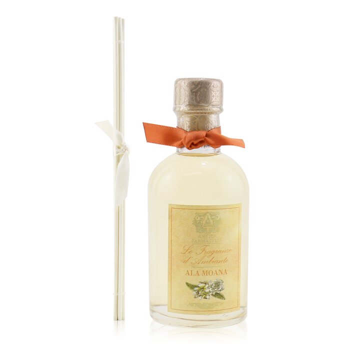 Ароматический диффузор Antica Farmacista с белыми ротанговыми палочками, 500 мл