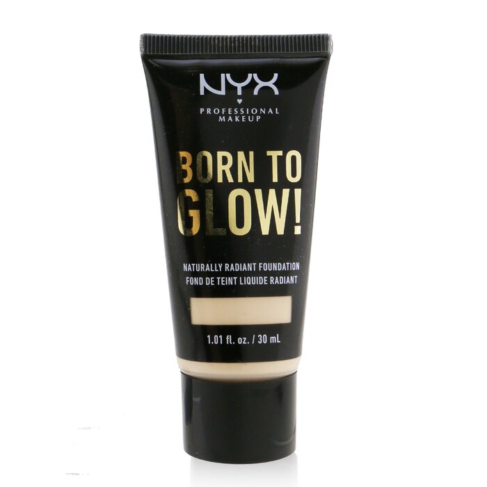 Тональный крем NYX Born To Glow! с средним покрытием для лица, 30 мл