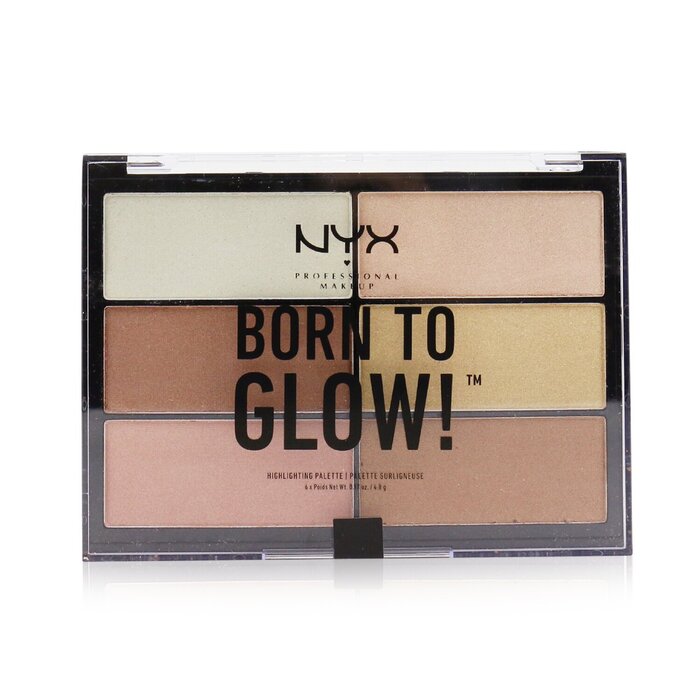 Палитра хайлайтеров NYX Born To Glow! для сияния кожи 6x4.8 г