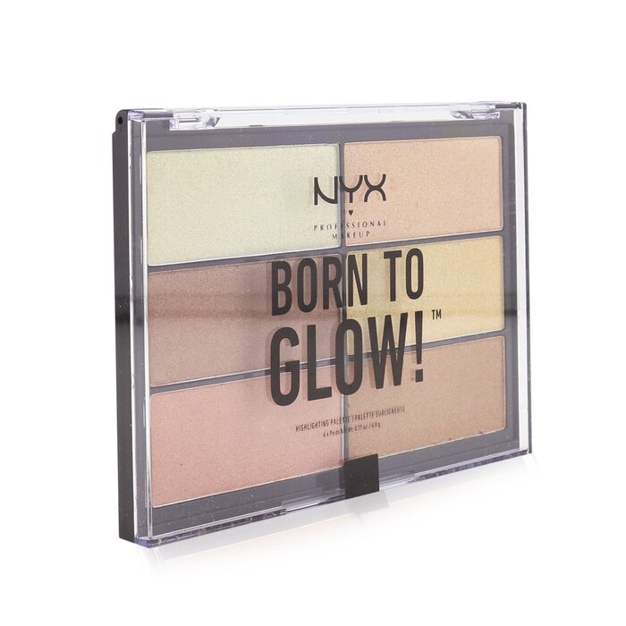 Палитра хайлайтеров NYX Born To Glow! для сияния кожи 6x4.8 г