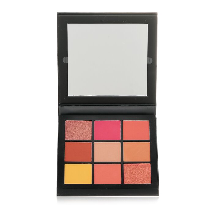 Палетка теней для век Huda Beauty Obsessions «Изумруд», 10 г (9 оттенков)