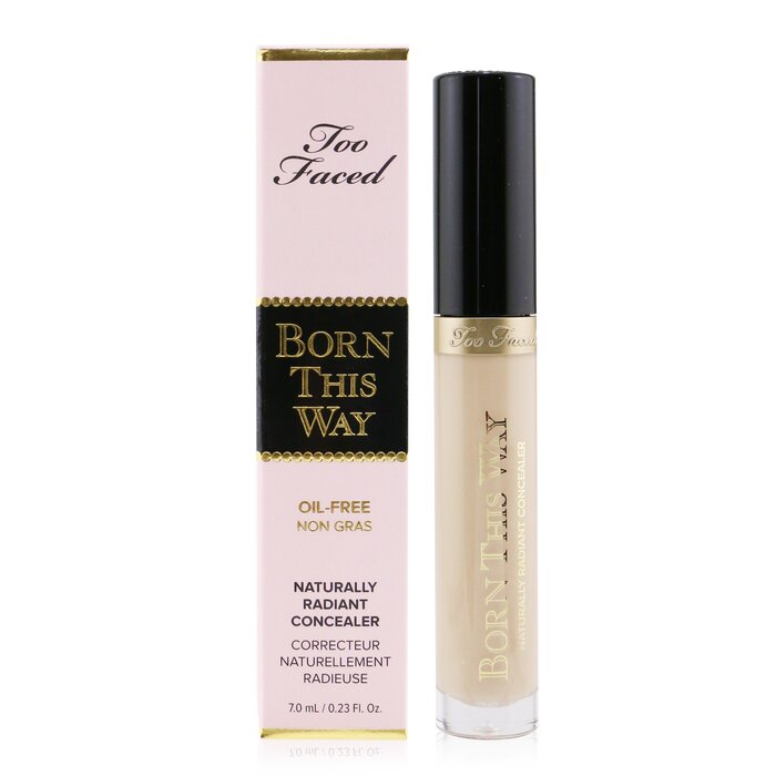 Консилер с кокосовой водой Too Faced Born This Way, 7 мл — для естественного макияжа, скрывает недостатки, увлажняет.