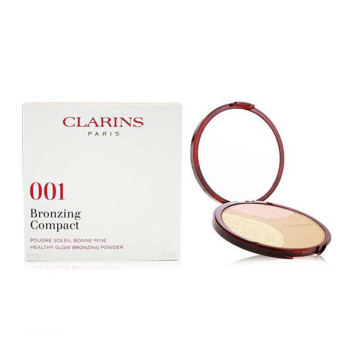 Бронзирующая пудра с матовым финишем для лица Clarins, 18 г
