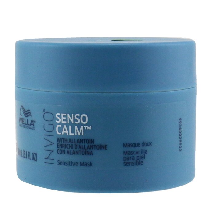 Маска для волос Wella Invigo Senso Calm с экстрактом лотоса для чувствительной кожи головы, 150 мл