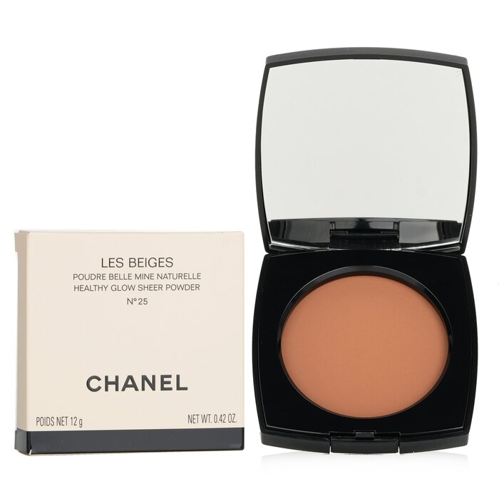 Пудра для лица Chanel Les Beiges с экстрактом розы, 12 г