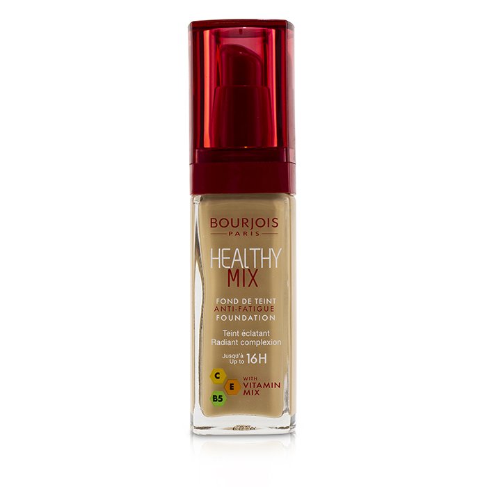 Тональный крем Bourjois Healthy Mix с гиалуроновой кислотой для лица 30 мл, 16 часов увлажнения и свежести