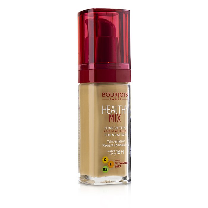 Тональный крем Bourjois Healthy Mix с гиалуроновой кислотой для лица 30 мл, 16 часов увлажнения и свежести
