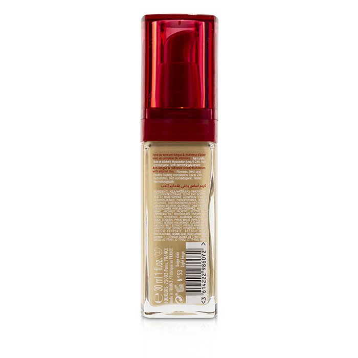 Тональный крем Bourjois Healthy Mix с гиалуроновой кислотой для лица 30 мл, 16 часов увлажнения и свежести