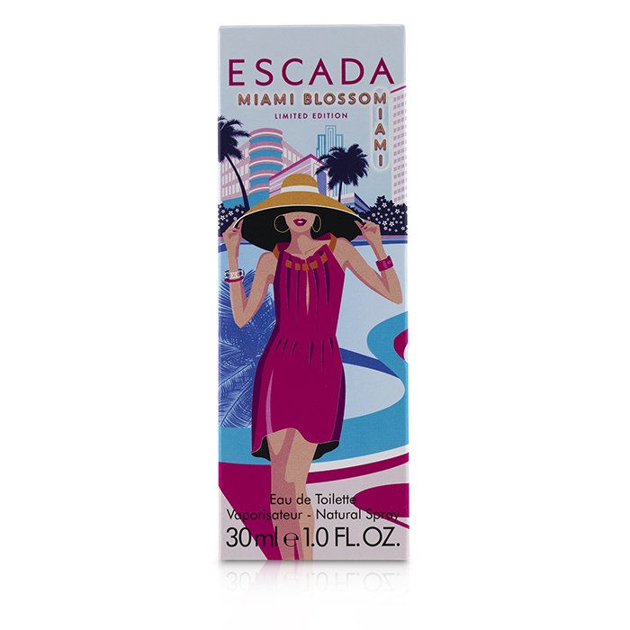 Escada Miami Blossom туалетная вода 50 мл — фруктово-цветочный аромат для женщин, вдохновлённый тропическим летом