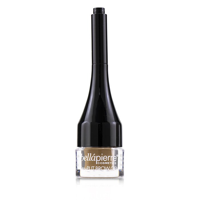 Гель для бровей с воском Bellapierre, каштановый, 2.2 г
