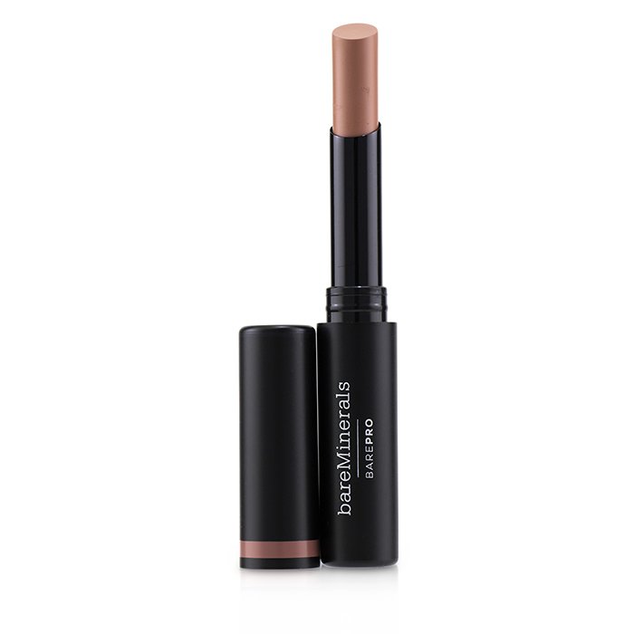 Помада для губ BareMinerals с минералами, 2 г — интенсивный цвет и уход, матовый финиш, 8 часов стойкости
