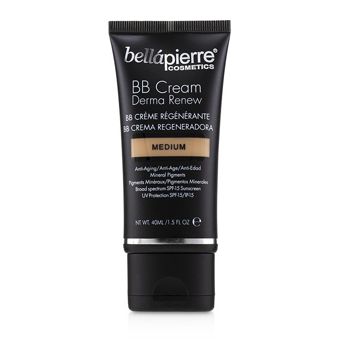 BB-крем Bellapierre с SPF 15 для лица, 40 мл — увлажнение, тон, защита, выравнивание тона, для всех типов кожи