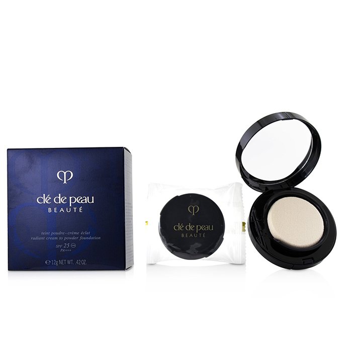Крем-пудра с SPF 25 для лица Cle de Peau, 12 г – для идеального выравнивания текстуры и сияющего вида кожи.