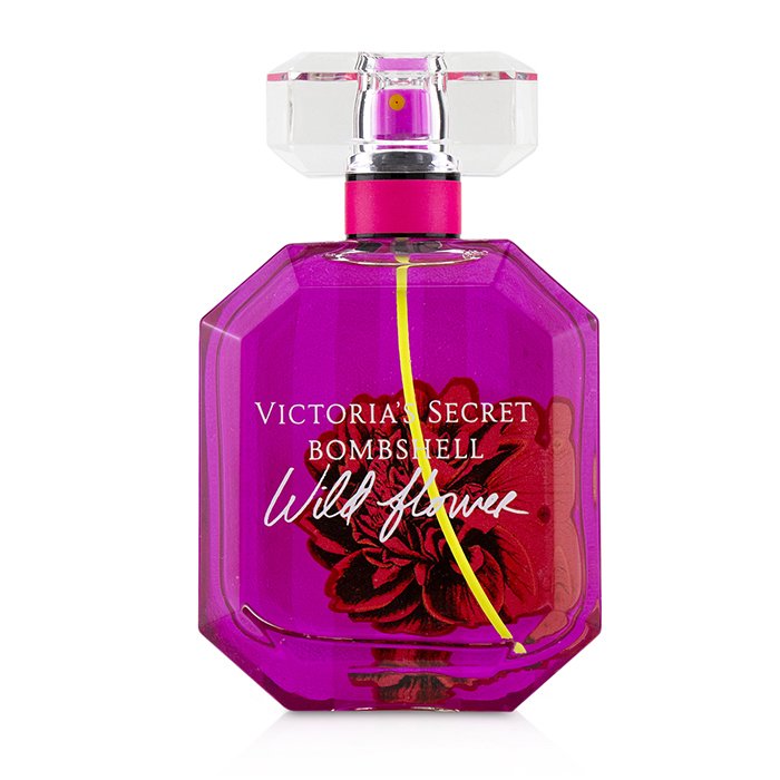 Victoria's Secret Bombshell Wild Flower парфюм 100 мл, цветочный аромат с нотами розы и лотоса для женщин