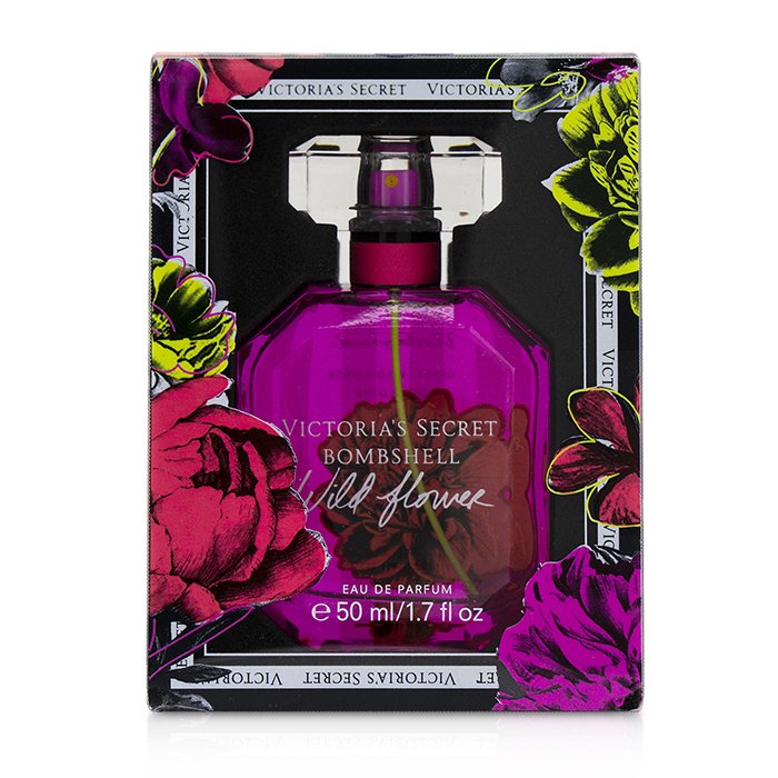 Victoria's Secret Bombshell Wild Flower парфюм 100 мл, цветочный аромат с нотами розы и лотоса для женщин
