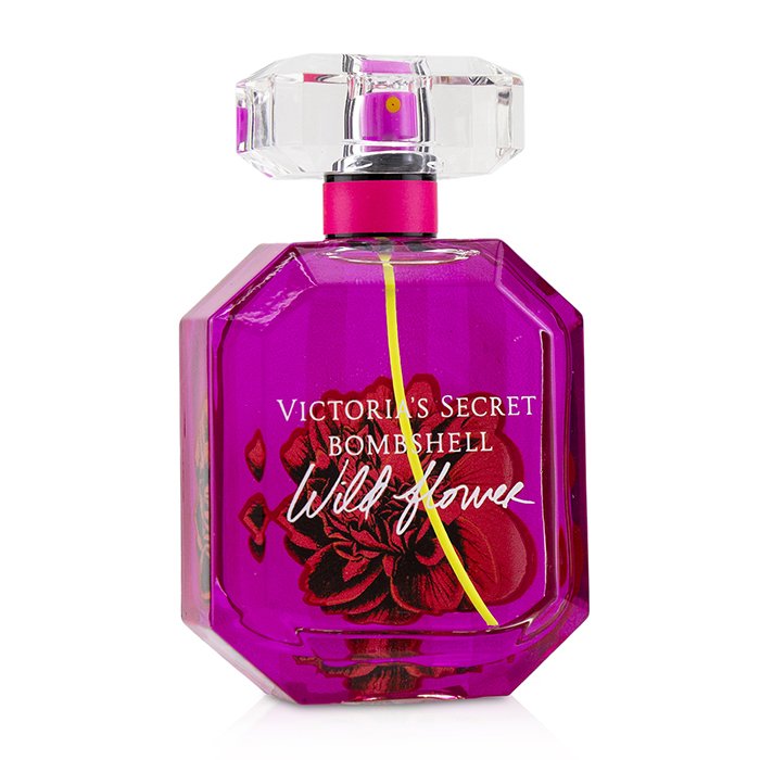 Victoria's Secret Bombshell Wild Flower парфюм 100 мл, цветочный аромат с нотами розы и лотоса для женщин