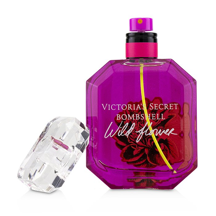 Victoria's Secret Bombshell Wild Flower парфюм 100 мл, цветочный аромат с нотами розы и лотоса для женщин