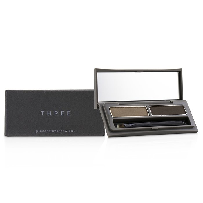 Тени для бровей THREE с естественными оттенками, 1.6 г