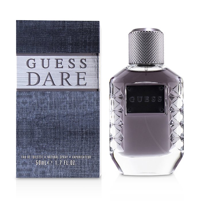 Guess Dare, туалетная вода для мужчин, 50 мл — свежий аромат с бергамотом и белым перцем для уверенных мужчин.
