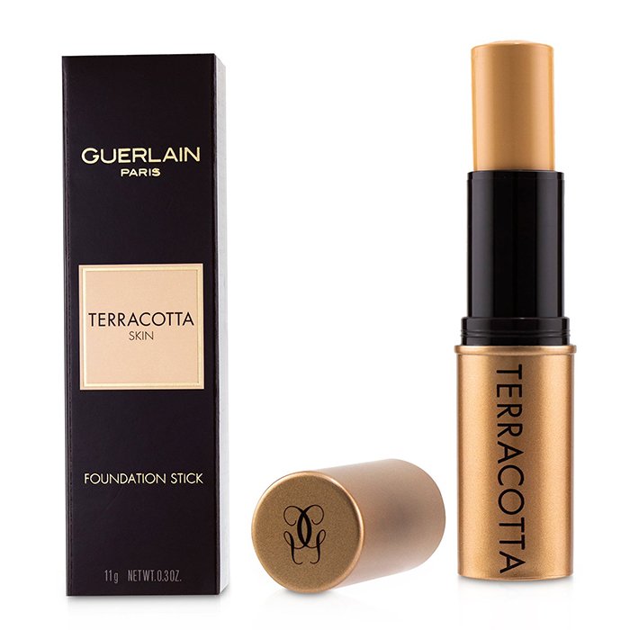 Тональный стик Guerlain Terracotta Skin для лица 11 г, с восками и пигментами, для естественного сияния и стойкости