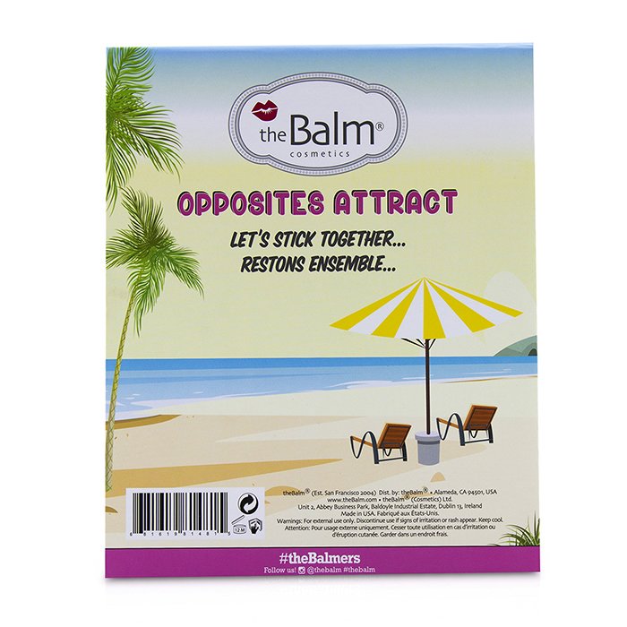 Палетка теней TheBalm Opposites Attract, 12 оттенков, 28.8 г