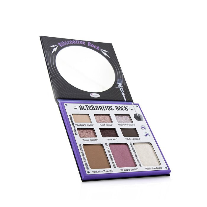 Палитра для лица TheBalm Alternative Rock Volume 1: тени, бронзатор, румянец, хайлайтер