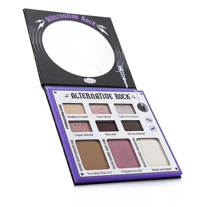 Палитра для лица TheBalm Alternative Rock Volume 1: тени, бронзатор, румянец, хайлайтер