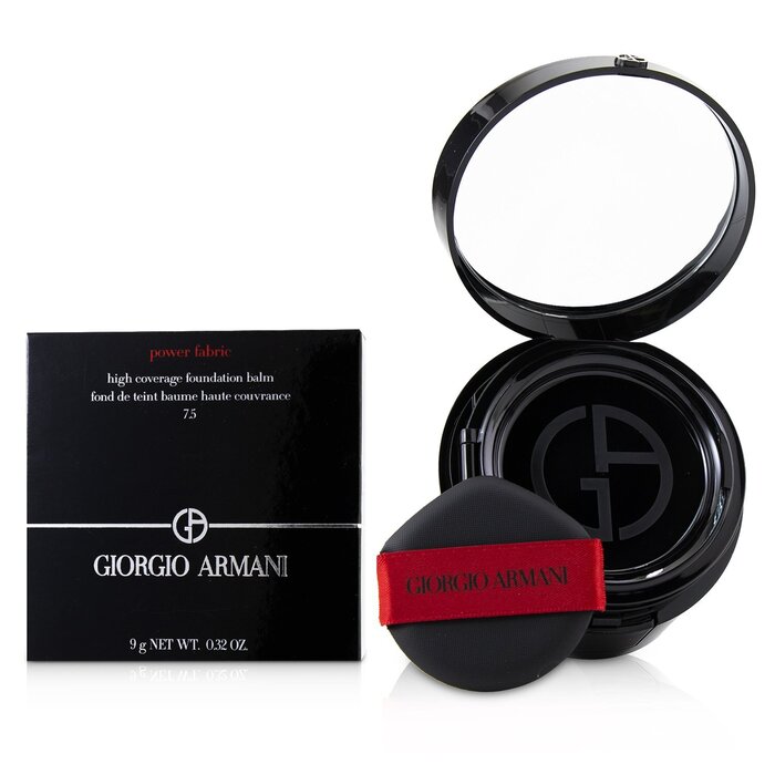 Тональный бальзам Giorgio Armani Power Fabric с высоким покрытием для лица, 9 г