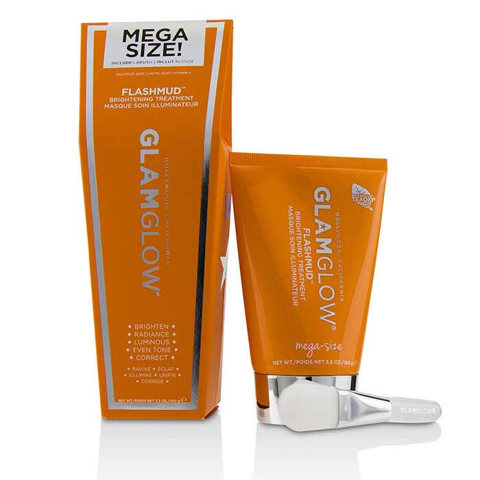 Маска-осветлитель для лица с WhiteEnergy™ и пилингом 50г Glamglow